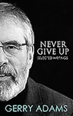 Image of never give up selected writings