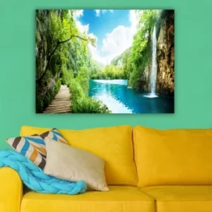 Image of 7008419232_70100 Multicolor Decorative Canvas Painting