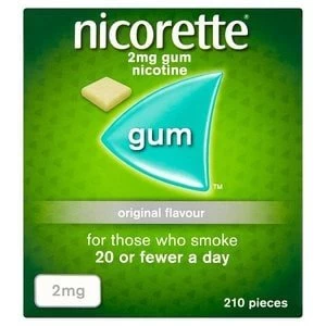 Image of Nicorette 2mg Original Gum 210x Pieces