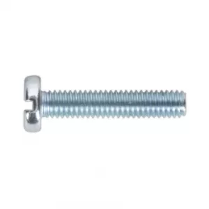 Image of Machine Screw M4 X 20MM Pan Head Slot Zinc DIN 85 Pack of 50