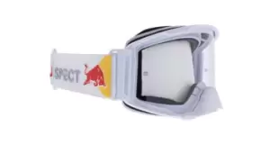 Image of Spect Red Bull Strive Mx Goggles White Clear Flash Clear S.0