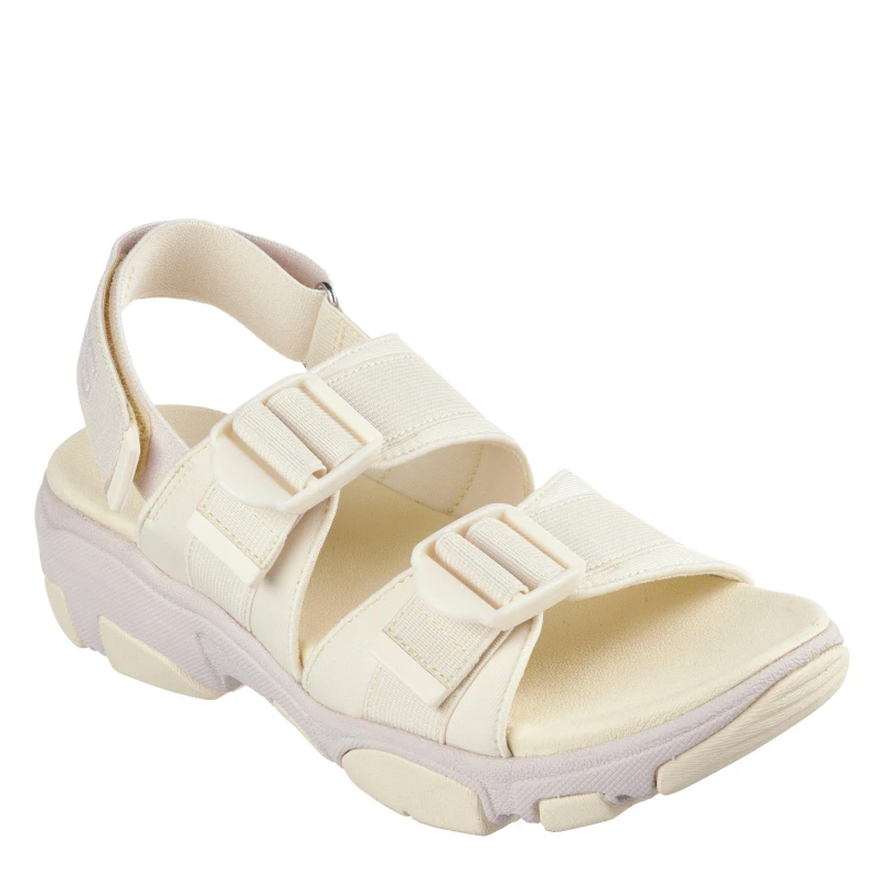Image of Skechers Womens Flat Sandals Yellow female 2 (35)