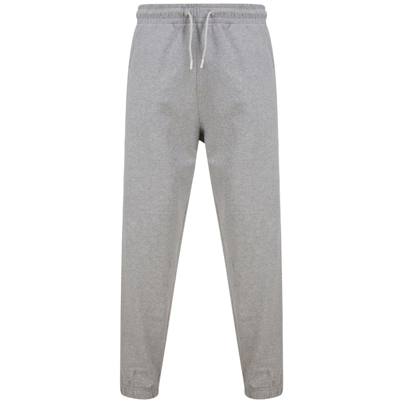 Image of SF Mens Fashion Cuffed Jogging Bottoms in Grey Size: XS Grey Male XS