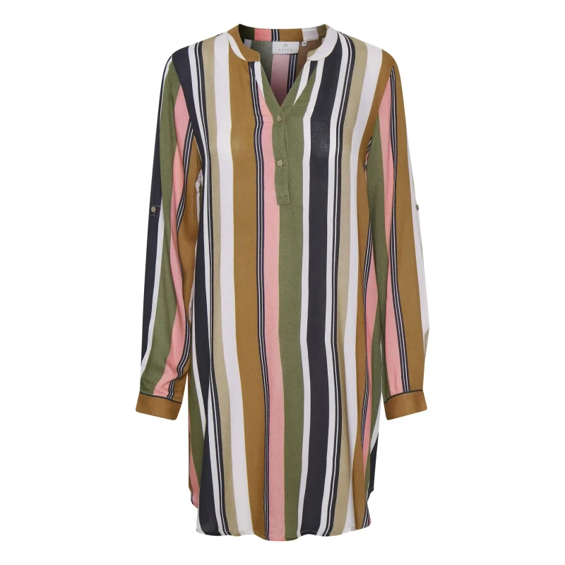 Image of Kaffe Womens shirt dress KAFFE Marana Multicolore Female 46