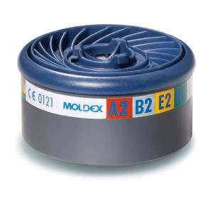 Image of Moldex ABEK2 70009000 Particulate Filter EasyLock System Blue Ref