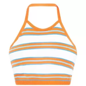 Image of Daisy Street Knitted Tank Top - Orange