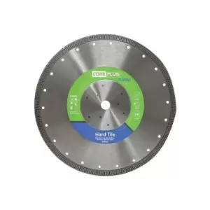 Image of CorePlus HT300 Hard Tile Turbo Diamond Blade 300mm