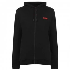 Image of Hugo Boss Daple Zip Through Hoodie Black 001 Men