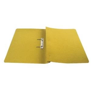 Image of Q-Connect Transfer File 35mm Capacity Foolscap Yellow Pack of 25