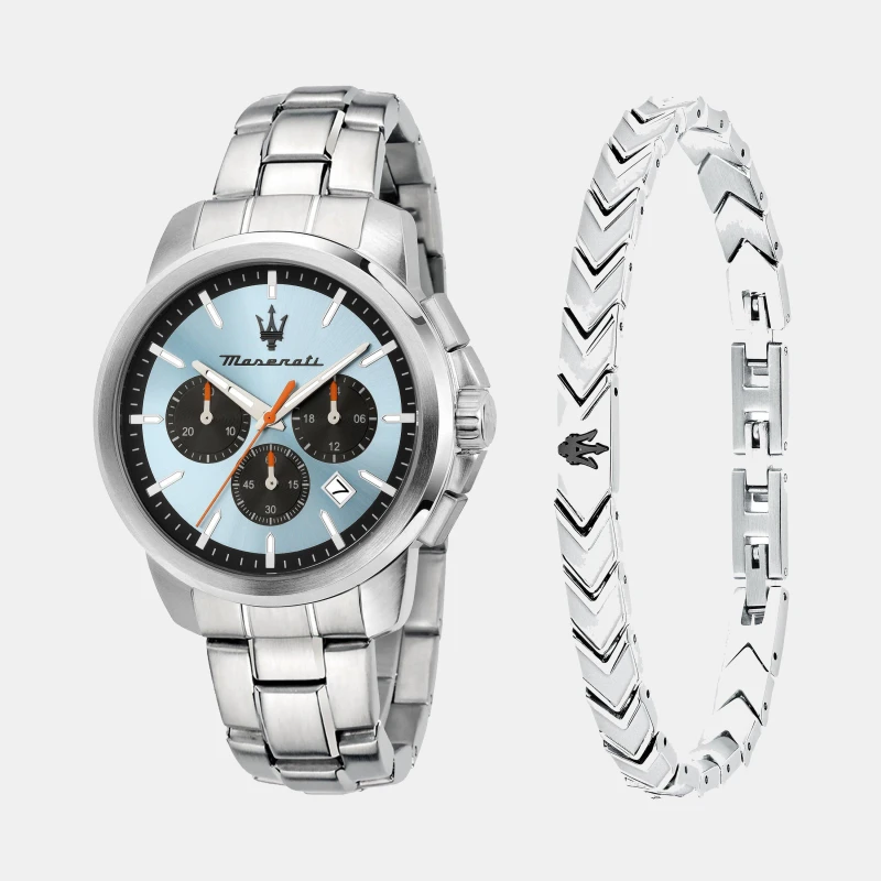 Image of Maserati Mens Quartz Analogue Watch Multi male One Size