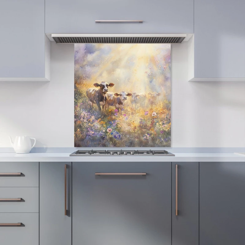 Image of Designer Kitchen Splashbacks Ava Sterling: 00017 Kitchen Splashback Size: 700mm x 750mm Multicolor Unisex 700mm x 750mm