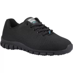 Image of Safety Jogger Kassie Occupational Work Shoes Black - 10.5