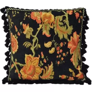 Image of Riva Home Fairvale Cushion Cover (45x45cm) (Black) - Black