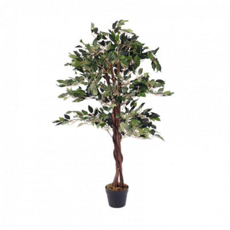 Image of Oypla Artificial Ficus Tree Plant Green unisex