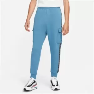 Image of Nike Fleece Cargo Pants Mens - Blue