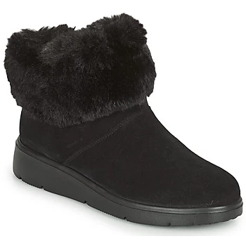 Image of Geox ARLARA womens Mid Boots in Black,4,5,6,7