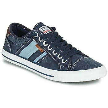 Image of Dockers by Gerli 42JZ004-670 mens Shoes Trainers in Blue,9.5,10.5