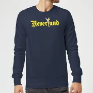 Image of Disney Peter Pan Tinkerbell Neverland Sweatshirt - Navy - M