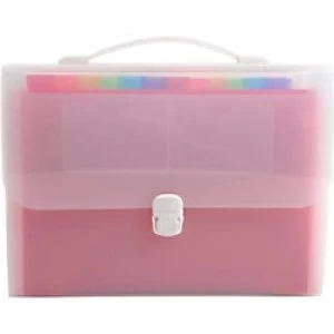 Image of Exacompta Multipart File 55698E A4 Crystal Polypropylene 33 x 29cm Pack of 4