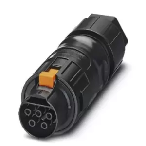 Image of Phoenix Contact PRC 5-TC-FS6 8-21 Series, Male, Cable Mount Solar Connector, Cable CSA, 1.5 6mm, Rated At
