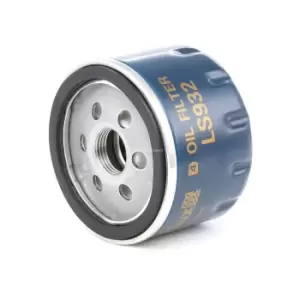 Image of PURFLUX Oil filter LS932 Engine oil filter OPEL,RENAULT,NISSAN,Vivaro A Kastenwagen (X83),Vivaro A Combi (X83),Vivaro A Pritsche / Fahrgestell (X83)