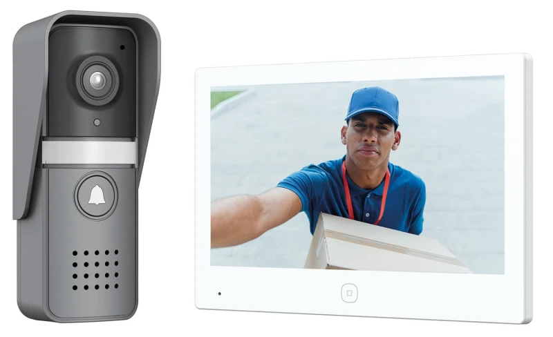 Image of Mercury 2-Wire Full HD 7" Colour Video Door Phone with WiFi AVS-236864 Intercom Entry