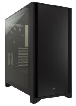 Image of Corsair 4000D Tempered Glass Mid-Tower - Black