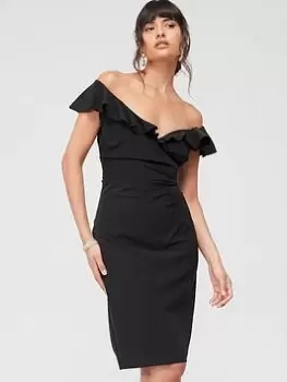 Image of Lauren by Ralph Lauren Saveria-strapless-cocktail Dress, Black, Size 12, Women