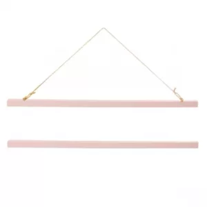 Image of Sass & Belle Pink Magnetic Poster Hanger Large