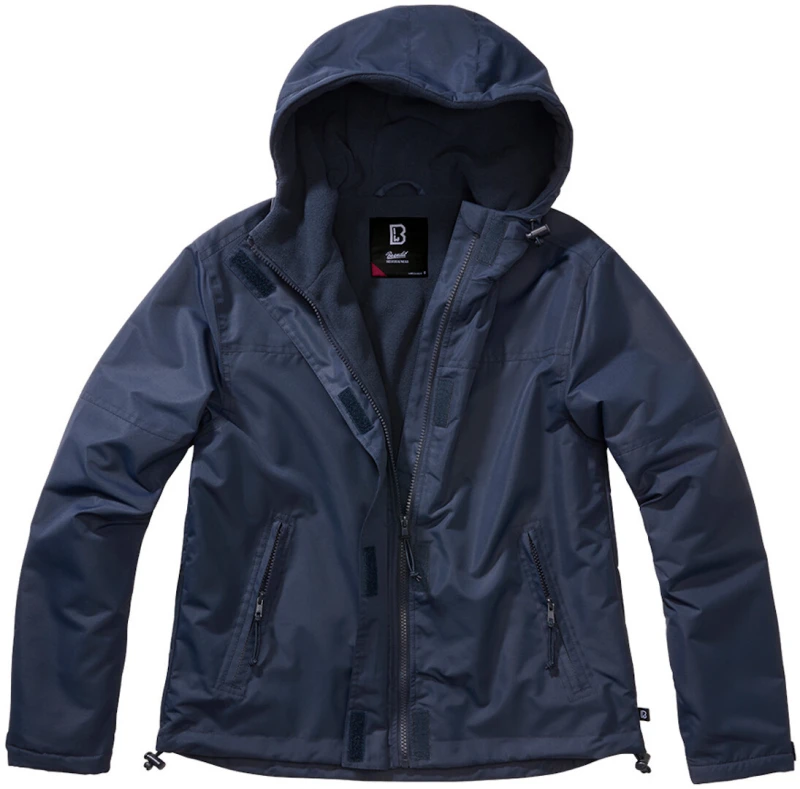 Image of Brandit Windbreaker Frontzip Ladies Jacket, blue, Size M for Women