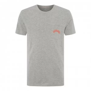 Image of Jack and Jones Originals Pocket T Shirt - Light Grey Marl