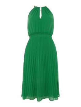 Image of Michael Kors Chain midi dress Green