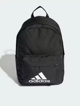 Image of Adidas Younger Kids Back To School Backpack - Black/White