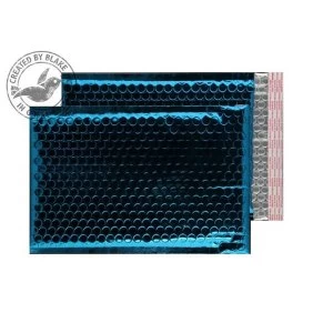 Image of Blake Purely Packaging C5 Peel and Seal Padded Envelopes Peacock Blue Pack of 100
