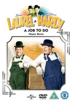 Image of Laurel and Hardy Classic Shorts Volume 14 - A Job to Do - DVD