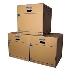 Image of Bankers Box SmoothMove Standard Moving Box 446x446x446mm Pack of 10