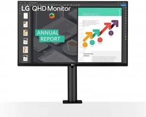 Image of LG 27" 27QN880 Quad HD IPS LED Monitor