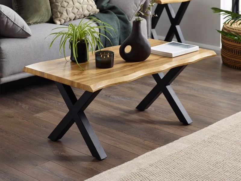 Image of Julian Bowen Harvey Oak Coffee Table