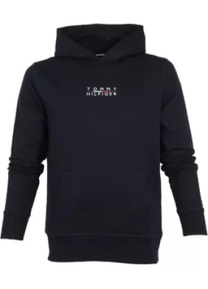Image of Tommy Hilfiger Square Logo Overhead Hoodie - Desert Sky
