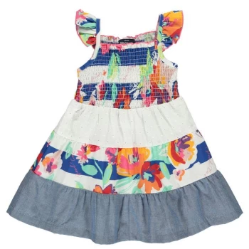 Image of SoulCal Woven Dress Infant Girls - Patchwork