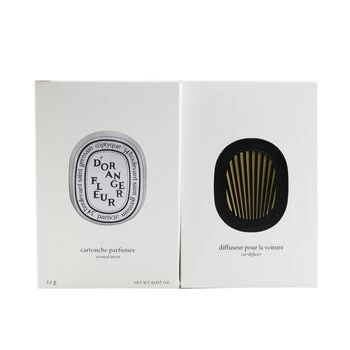 Image of Diptyque Fleur D'Oranger Car Diffuser 2.1g