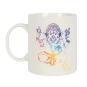 Image of Rainbow Ganesh Ceramic Mug