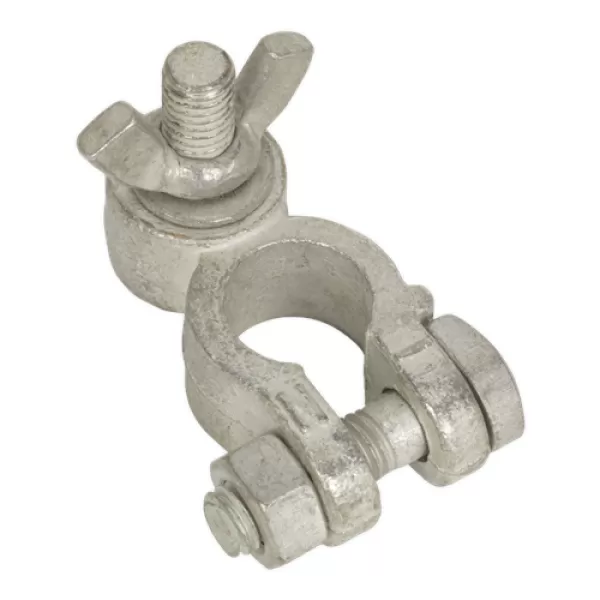 Image of Sealey BTN24 Battery Terminal - Post with Washer & Wing Nut 24V Negative