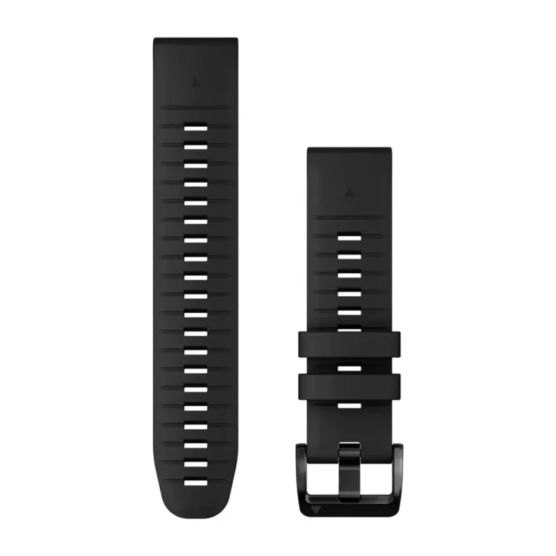 Image of Garmin 010-13280-00 Quickfit 22 Strap Only Black Silicone Watch