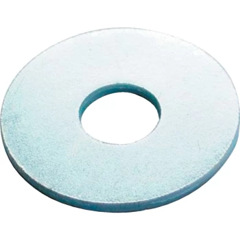 Image of M8 Mild Steel Flat Washers, Metric Form G - BZP
