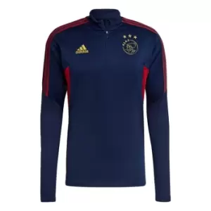 Image of adidas Ajax Amsterdam Condivo 22 Training Top Mens - Team Navy Blue 2