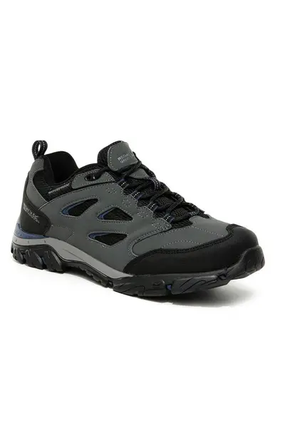 Image of Regatta 'Holcombe IEP Low' Waterproof Isotex Hiking Boots Grey