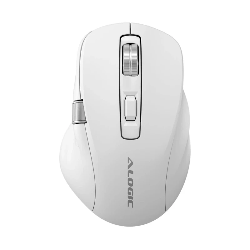 Image of ALOGIC ALOGIC Apex Bluetooth USB-C Rechargeable 7 Keys Programmable Mouse AMBT7KWH