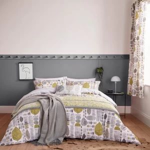 Image of Helena Springfield Unna Grey Throw Light Grey