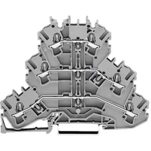 Image of WAGO 2002-3204 L/L/N TripleDeck Through/Through/Through Terminal B...